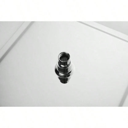 High Pressure Rain Shower, Ultra - Showerhead 304 Stainless Steel Waterfall Shower with Self - Clean Nozzles, Full Body Covering