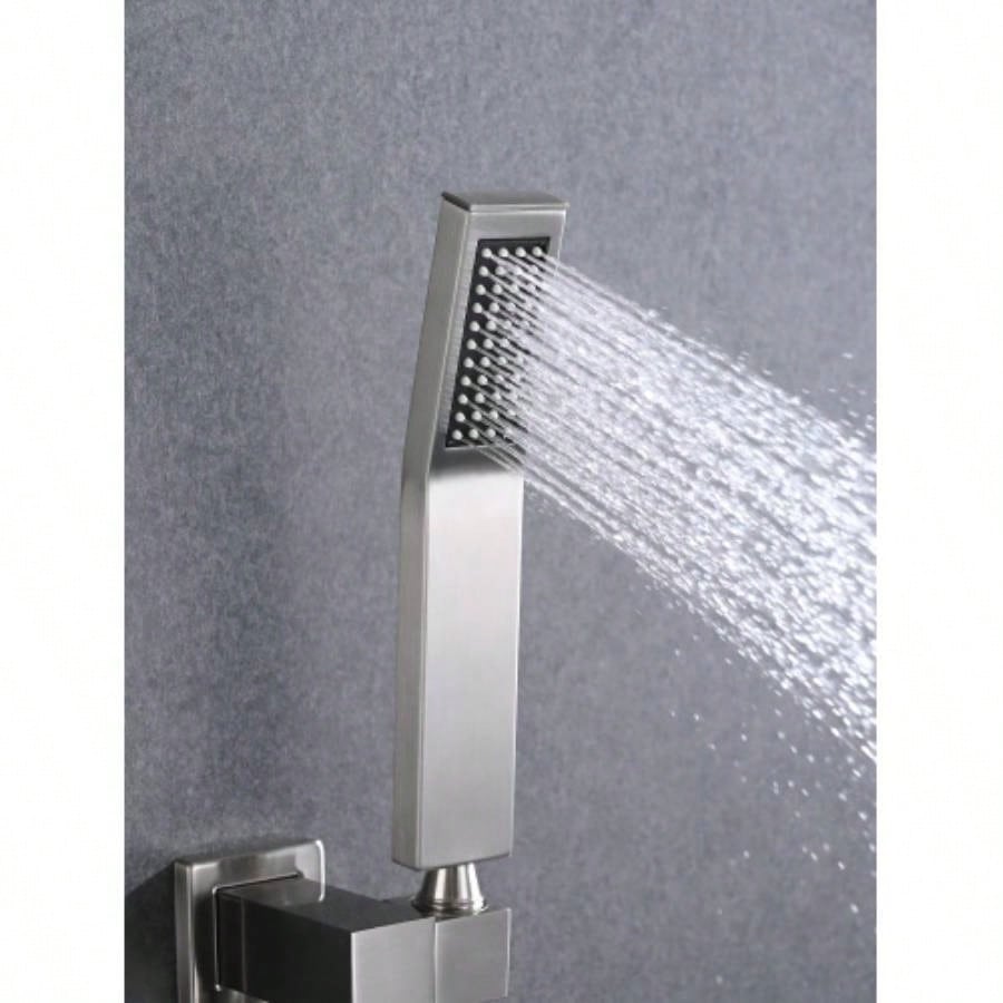 Ceiling Mounted Shower System Combo Set with Handheld and 16Shower