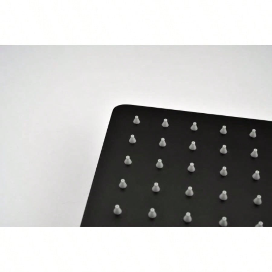 Brass Matte Black Shower Faucet Set Shower System 10 Inch Rainfall Shower with Handheld Sprayer Bathroom Luxury Rain Mixer Combo Set, Rough - in Included,