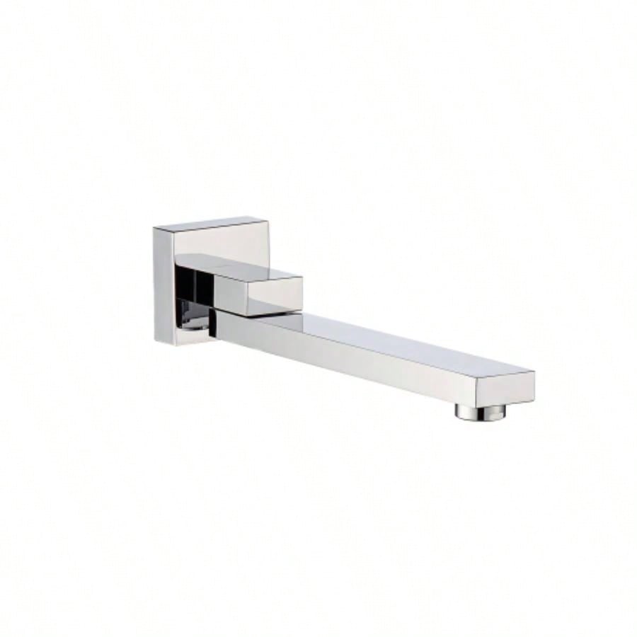 Wall mounted shower system combo with hand shower, 12 inch shower and tub spout