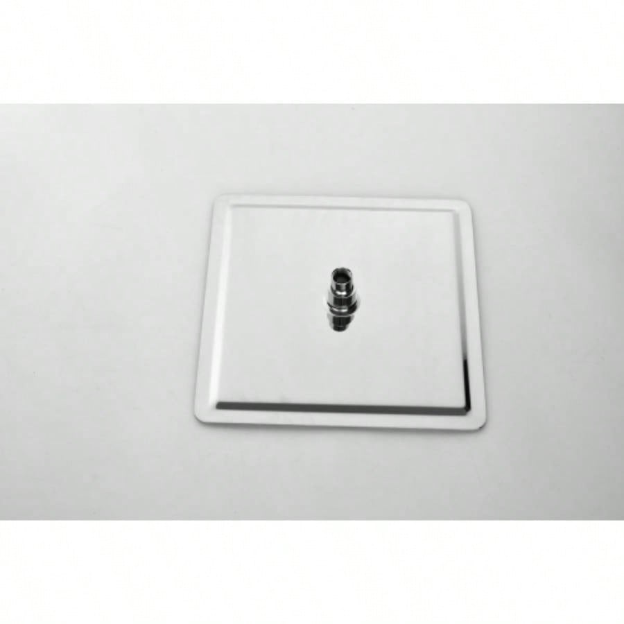 Wall mounted shower system combo with hand shower, 12 inch shower and tub spout