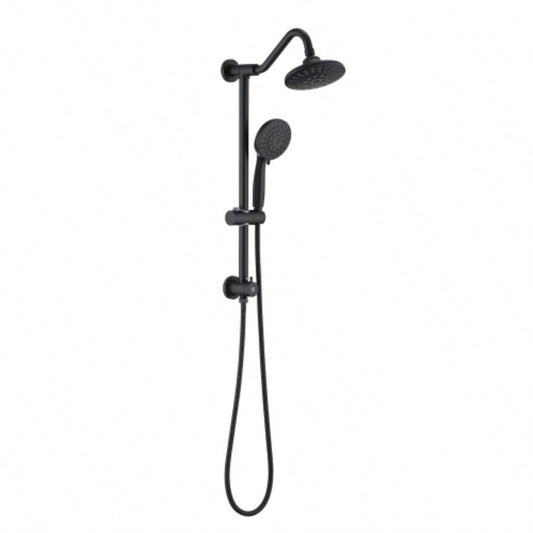 6 Inch Rain Shower with Handheld Shower Bathroom Rain Shower System