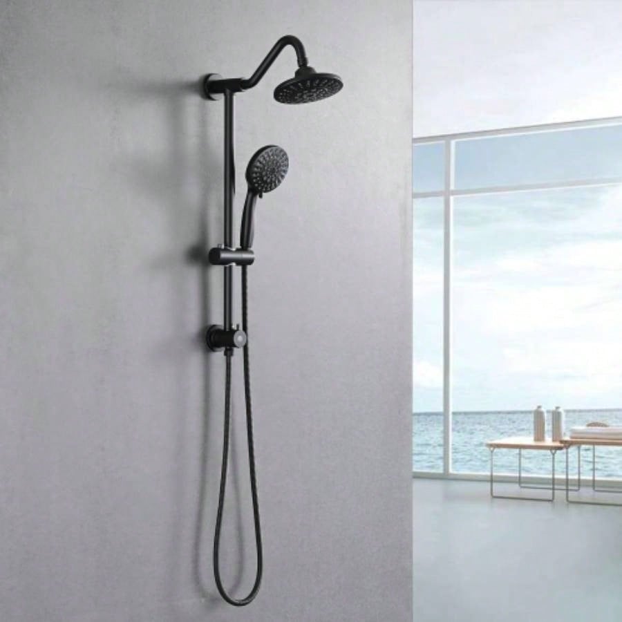 6 Inch Rain Shower with Handheld Shower Bathroom Rain Shower System