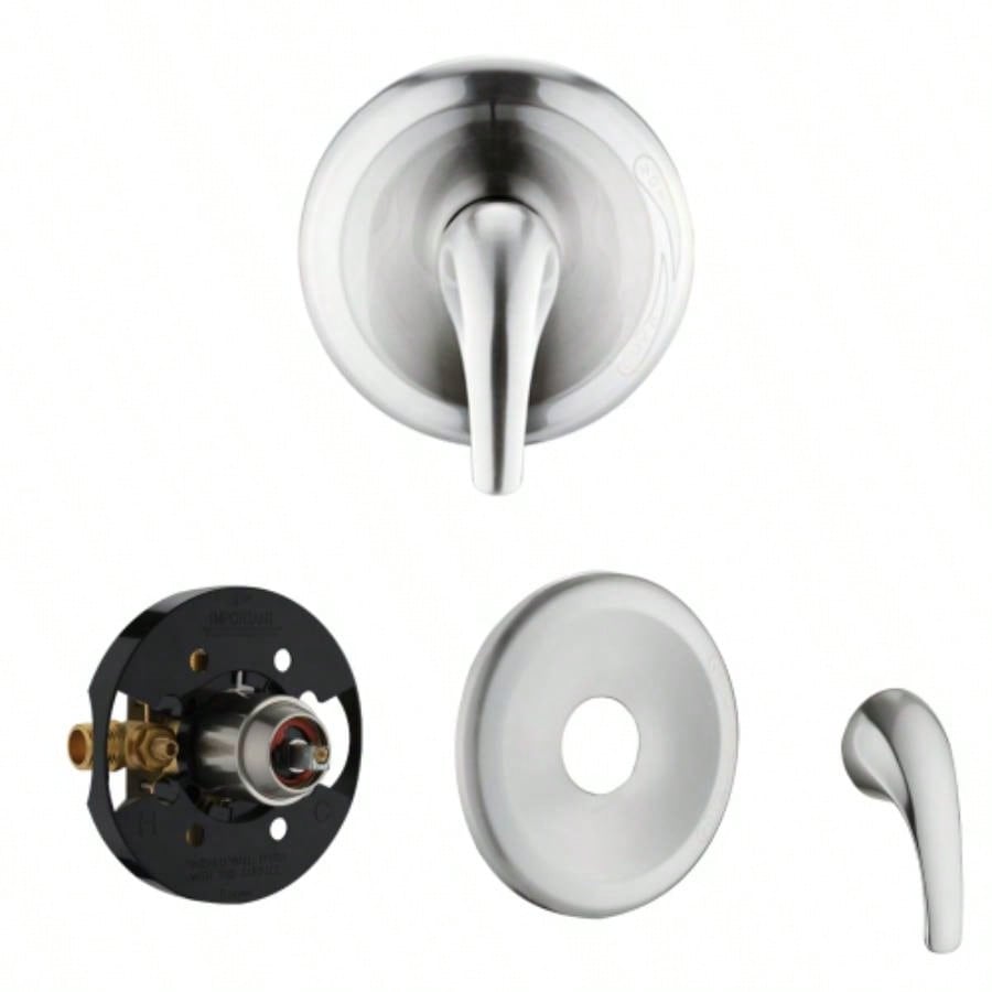 Shower with Handheld Shower System with 8 Rain Shower Rough - in Included