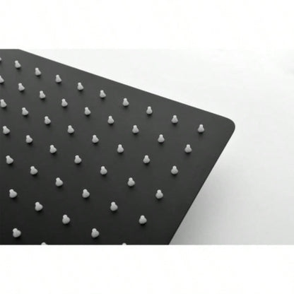 12 Wall Mount Rainfall Square Shower