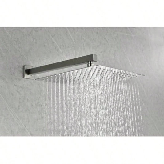 12 Wall Mount Rainfall Square Shower