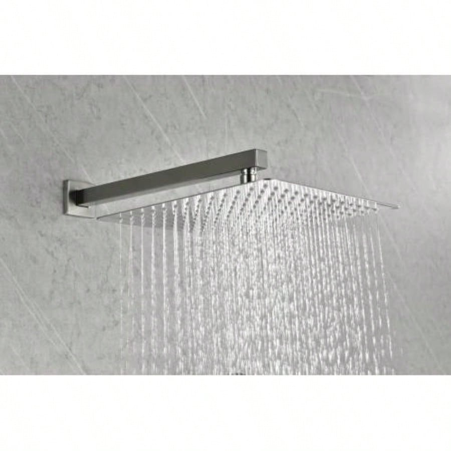 12 Wall Mount Rainfall Square Shower