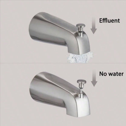 Shower with Handheld Shower System with 8 Rain Shower with Tub Spout Rough - in Included