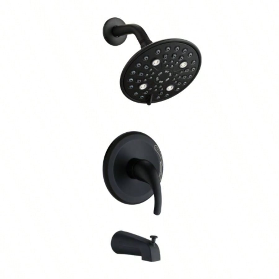 Single Handle 5 - functions Shower Set with Tub Spout Included