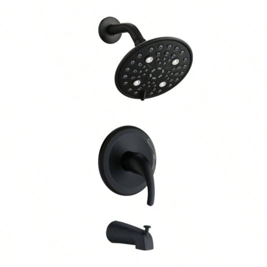 Single Handle 5 - functions Shower Set with Tub Spout Included