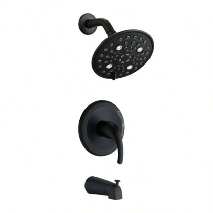 Single Handle 5 - functions Shower Set with Tub Spout Included