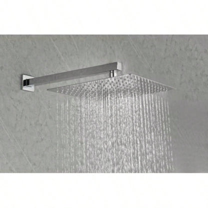 Shower Set System Bathroom Luxury Rain Mixer Shower Combo Set Wall Mounted Rainfall Shower Faucet