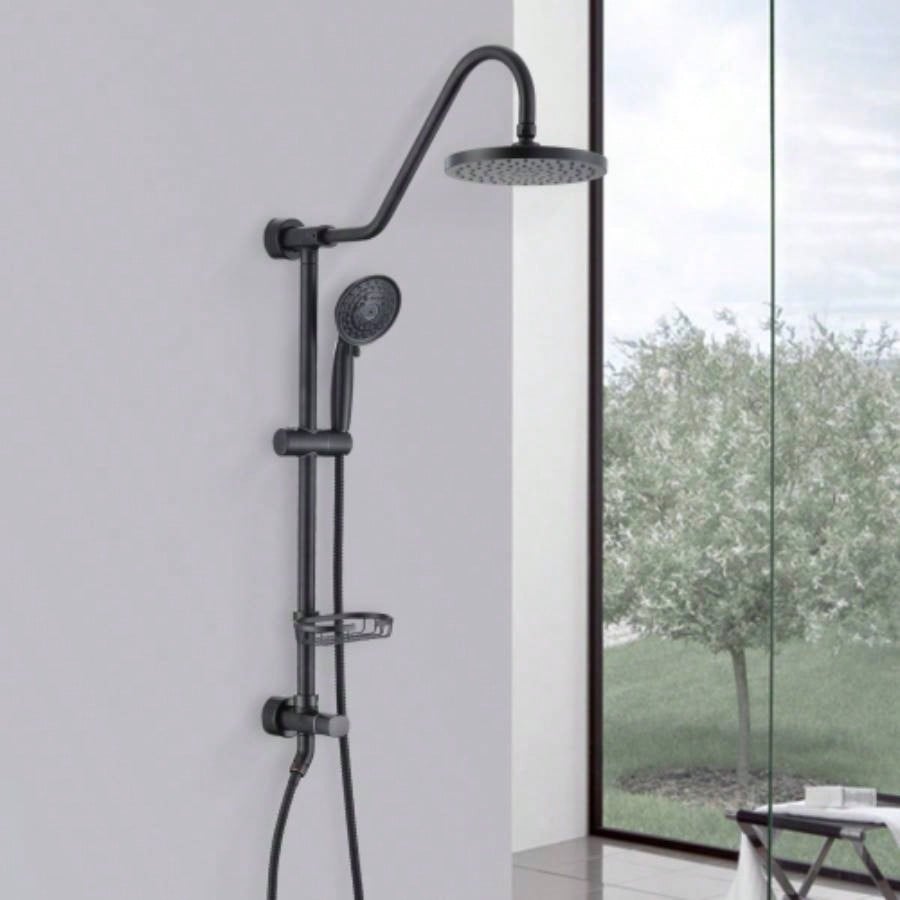 Handshower Shower with Handheld Shower System with 8 Rain Shower