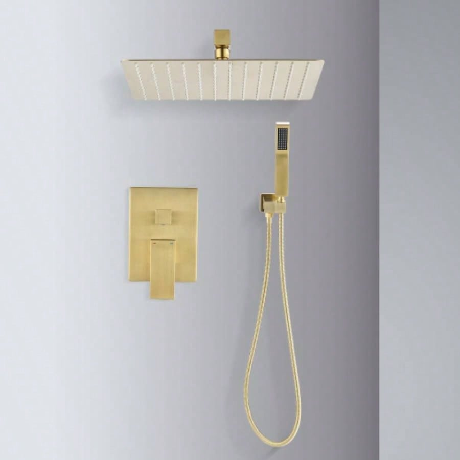 12 Rain Shower Systems Wall Mounted Shower