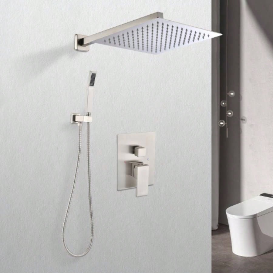 12 Rain Shower Systems Wall Mounted Shower