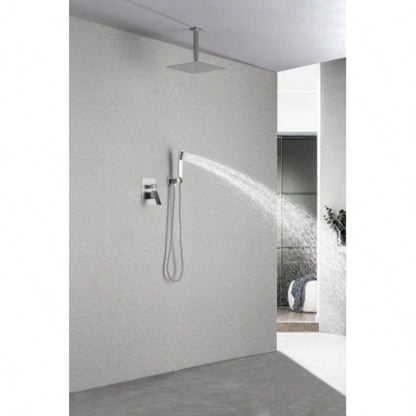 12 Rain Shower Systems Wall Mounted Shower