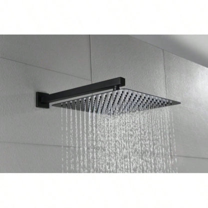10 inch Shower Bathroom Luxury Rain Mixer Shower Complete Combo Set Wall Mounted