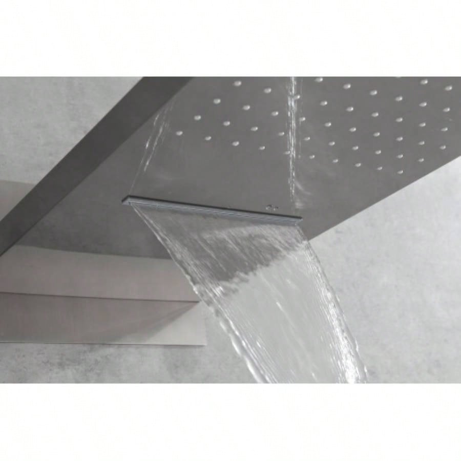 Shower System, Waterfall Rainfall Shower with Handheld, Shower Faucet Set Bathroom Wall Mounted