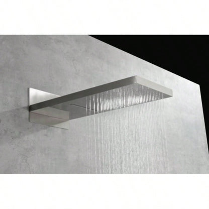 Shower System, Waterfall Rainfall Shower with Handheld, Shower Faucet Set Bathroom Wall Mounted