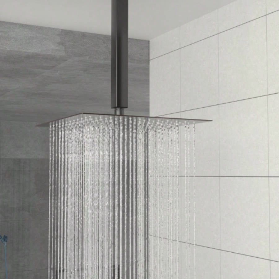 16 Square Rainfall Shower, Wall/Ceiling Mounted, Oil - Rubbed Bronze