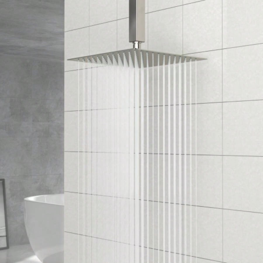 16 Square Rainfall Shower, Wall/Ceiling Mounted, Oil - Rubbed Bronze