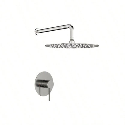 Shower Faucet Set, Shower System with 10 - Inch Rainfall Shower and Shower, Brushed Nickel