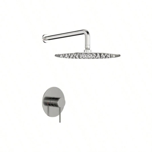 Shower Faucet Set, Shower System with 10 - Inch Rainfall Shower and Shower, Brushed Nickel