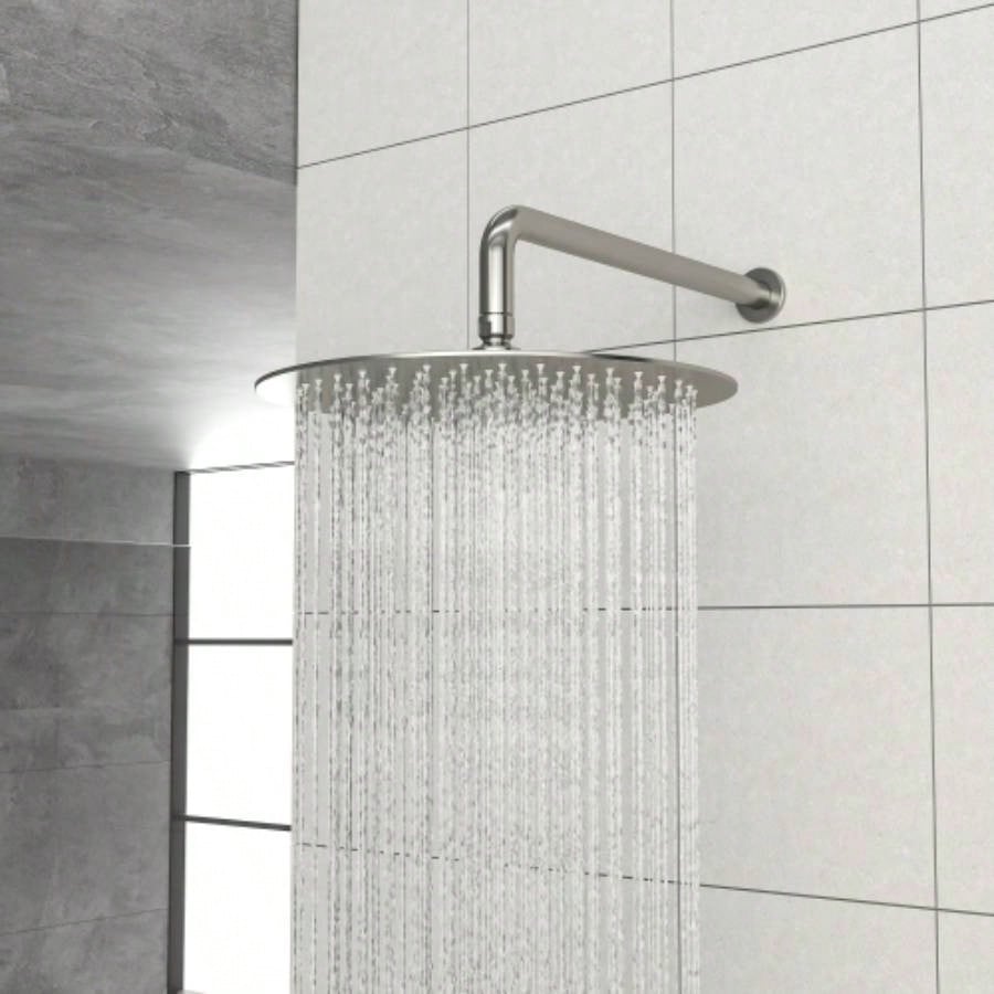 Shower Faucet Set, Shower System with 10 - Inch Rainfall Shower and Shower, Brushed Nickel