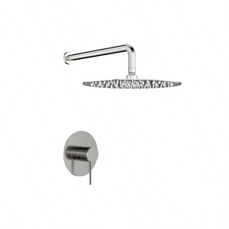 Shower Faucet Set, Shower System with 10 - Inch Rainfall Shower and Shower, Brushed Nickel