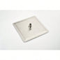 16 Inch Square Rain Shower Brushed Gold 304 Stainless Steel Showerhead