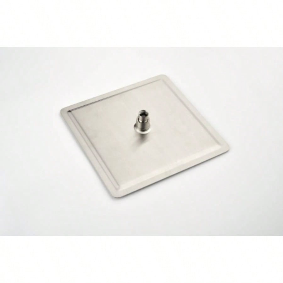 16 Inch Square Rain Shower Brushed Gold 304 Stainless Steel Showerhead