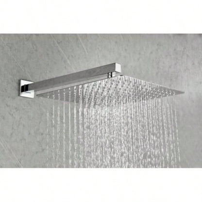 Shower Set System Bathroom Luxury Rain Mixer Shower Combo Set Wall Mounted Rainfall Shower Faucet