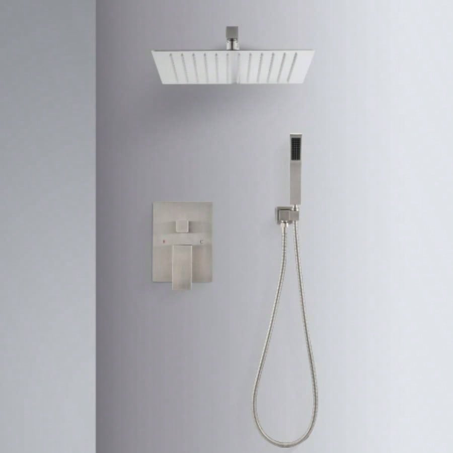 12 Rain Shower Systems Wall Mounted Shower On - Site
