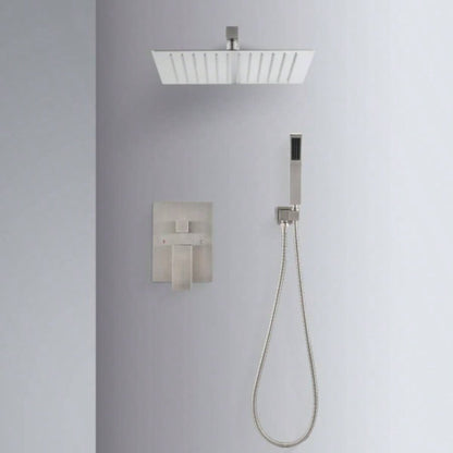12 Rain Shower Systems Wall Mounted Shower On - Site