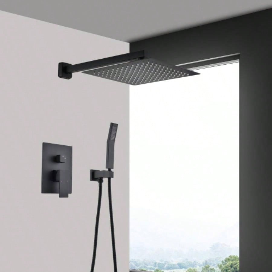 12 Rain Shower Systems Wall Mounted Shower On - Site