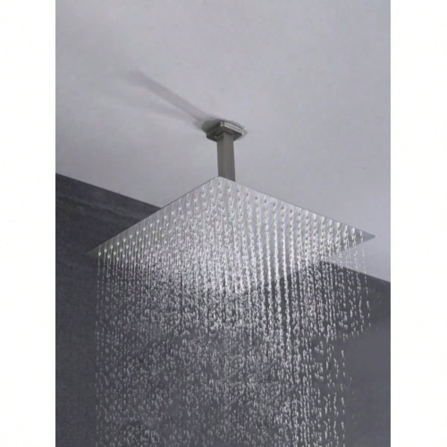 Shower system combo with hand shower, 16 inch shower and tub spout