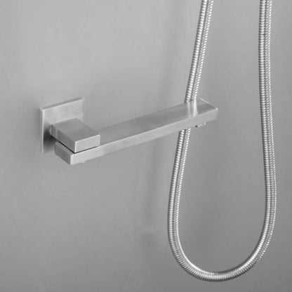 Shower system combo with hand shower, 16 inch shower and tub spout