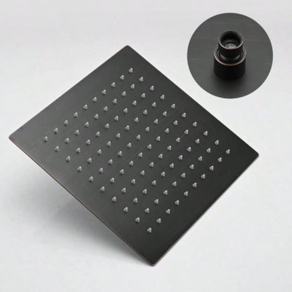 Shower System Shower Faucet Combo Set Wall Mounted with 10 Rainfall Shower and handheld shower faucet