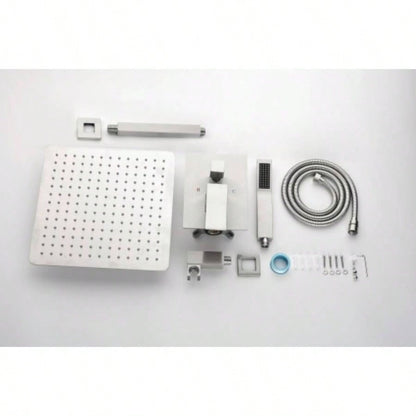 Ceiling Mounted Shower System Combo Set with Handheld and 16Shower