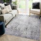 LOOM LUXE 8X10 Ivory/Sand/Abstract Non - Shedding Living Room Bedroom Dining Home Office Stylish and Stain Resistant Area Rug