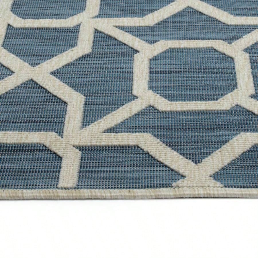 Contemporary, Transitional, Geometric, Textured, High - Low Cut Loop 10x 10 Rectangle Area Rug