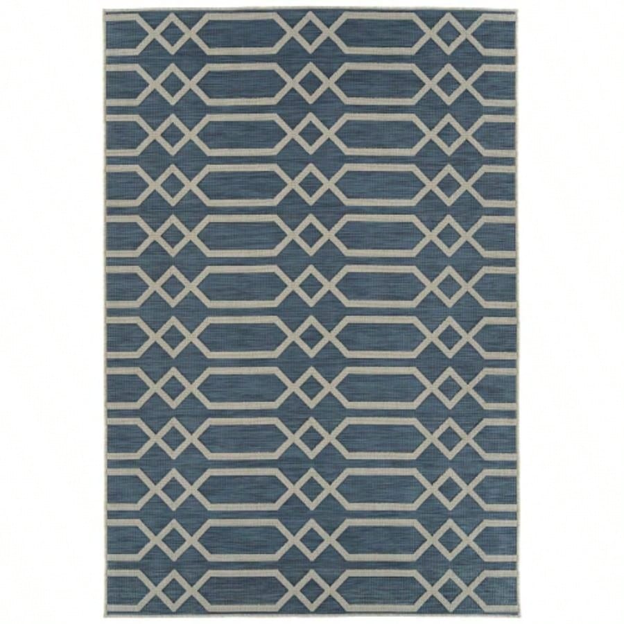 Contemporary, Transitional, Geometric, Textured, High - Low Cut Loop 10x 10 Rectangle Area Rug