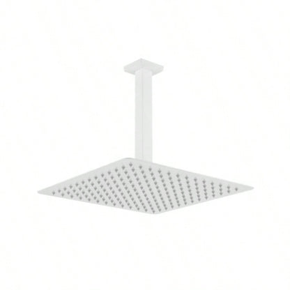 High Pressure Rain Shower, Ultra - Showerhead 304 Stainless Steel Waterfall Shower with Self - Clean Nozzles, Full Body Covering