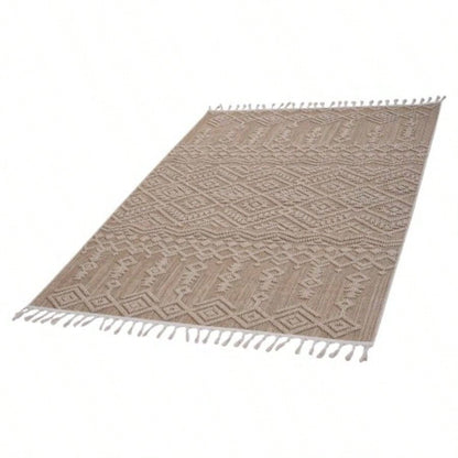 LOOM LUXE 8X10 Natural/Traditional Indoor/Outdoor Area Rug