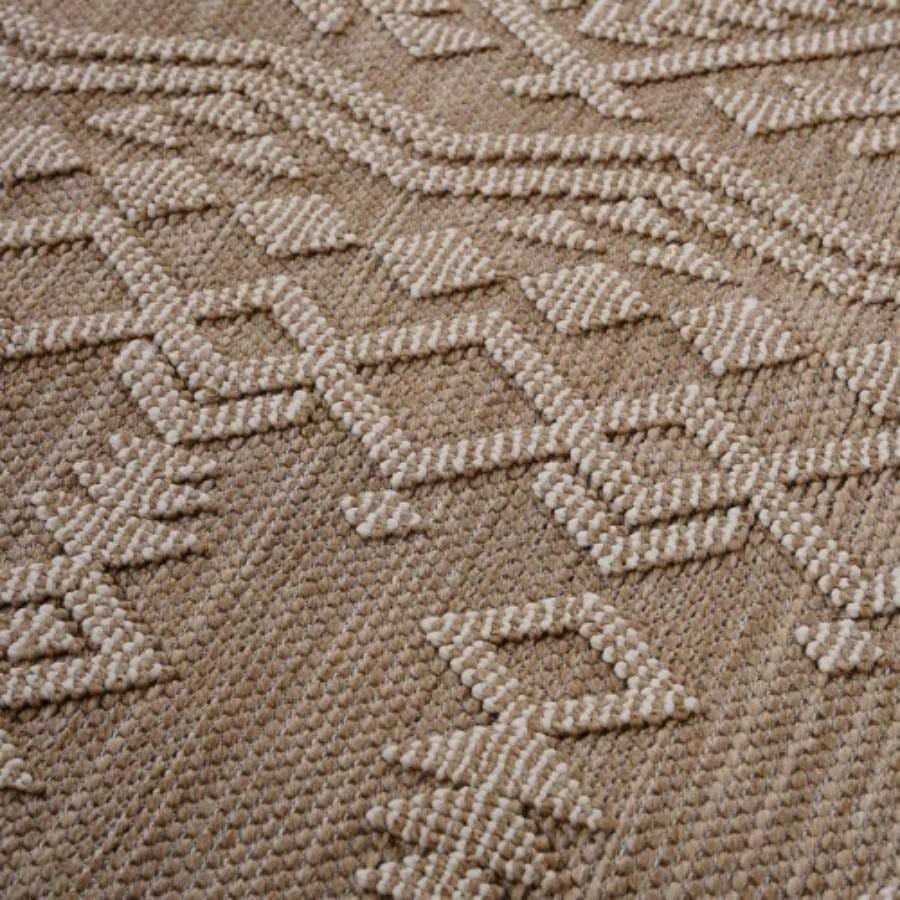 LOOM LUXE 8X10 Natural/Traditional Indoor/Outdoor Area Rug