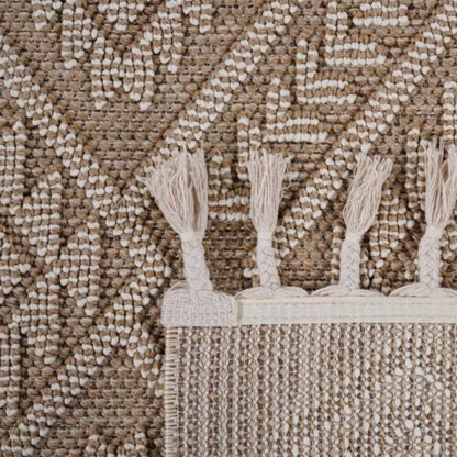 LOOM LUXE 8X10 Natural/Traditional Indoor/Outdoor Area Rug