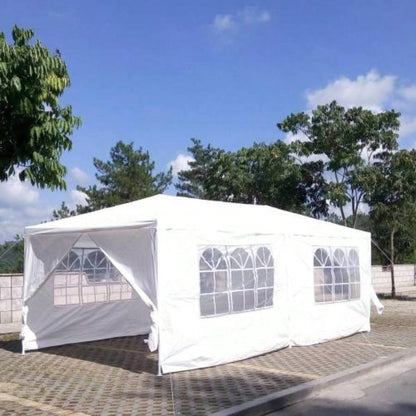 10x20 Wedding Party Canopy Tent Outdoor Gazebo with 6 Removable Sidewalls
