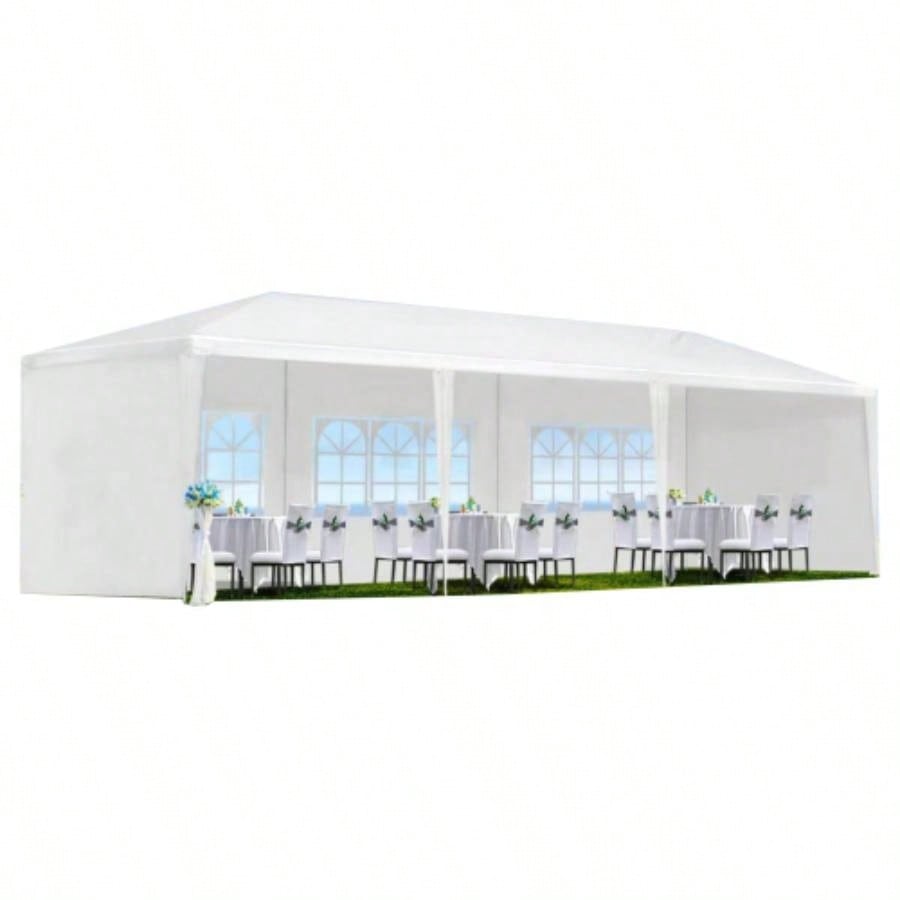 10x20 Wedding Party Canopy Tent Outdoor Gazebo with 6 Removable Sidewalls