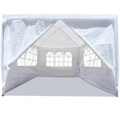 10x10 Party Tent Outdoor Heavy Duty Gazebo Wedding Canopy+ 4 Removable Walls