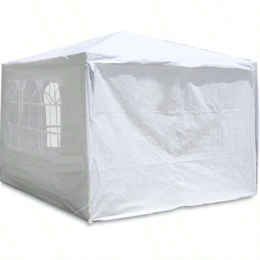 10x10 Party Tent Outdoor Heavy Duty Gazebo Wedding Canopy+ 4 Removable Walls